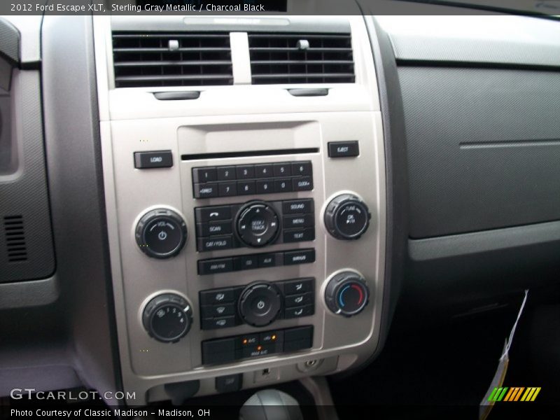 Sterling Gray Metallic / Charcoal Black 2012 Ford Escape XLT