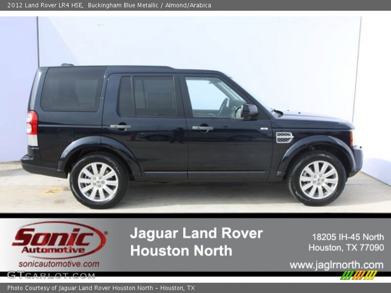 Buckingham Blue Metallic / Almond/Arabica 2012 Land Rover LR4 HSE
