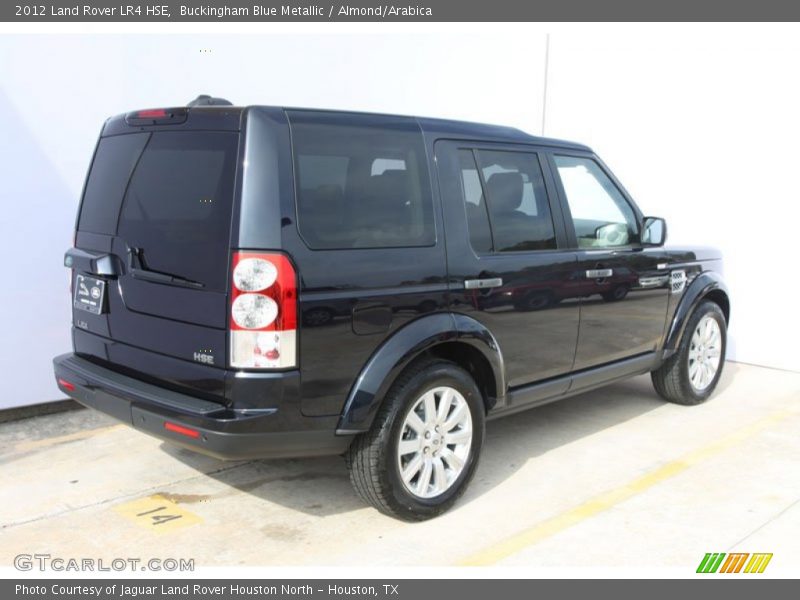 Buckingham Blue Metallic / Almond/Arabica 2012 Land Rover LR4 HSE