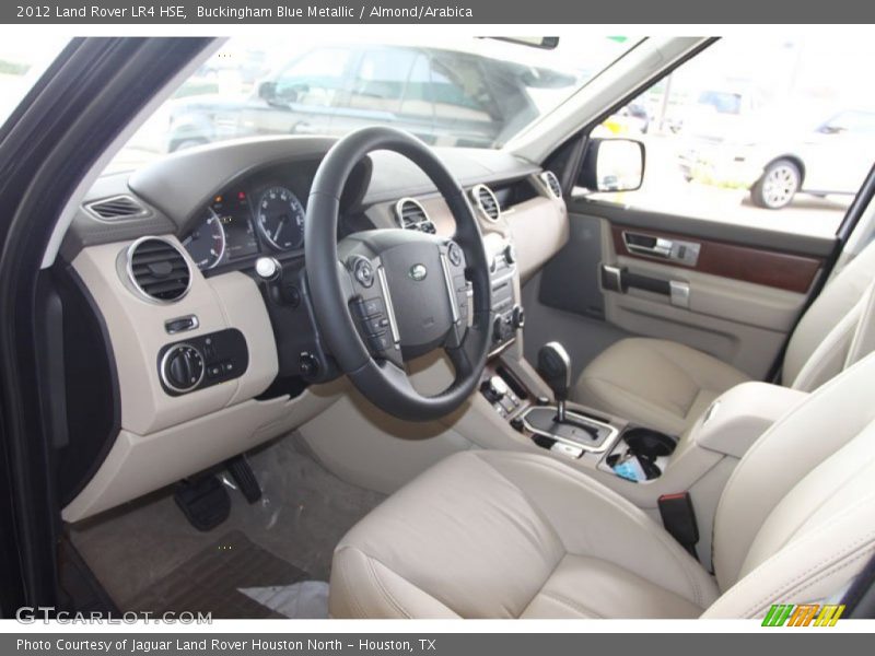Buckingham Blue Metallic / Almond/Arabica 2012 Land Rover LR4 HSE