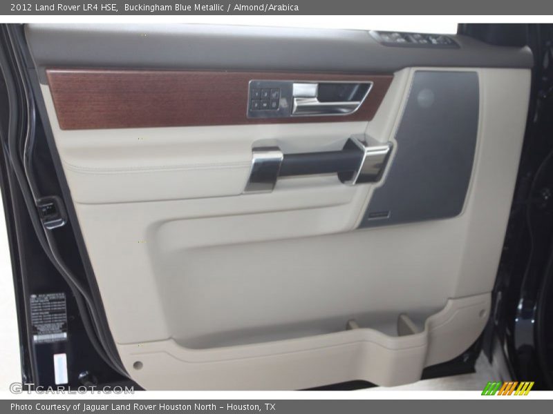 Buckingham Blue Metallic / Almond/Arabica 2012 Land Rover LR4 HSE