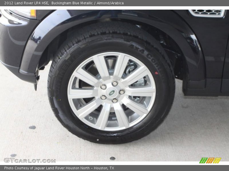 Buckingham Blue Metallic / Almond/Arabica 2012 Land Rover LR4 HSE