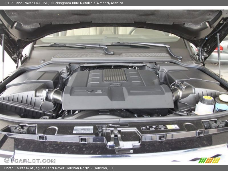 Buckingham Blue Metallic / Almond/Arabica 2012 Land Rover LR4 HSE