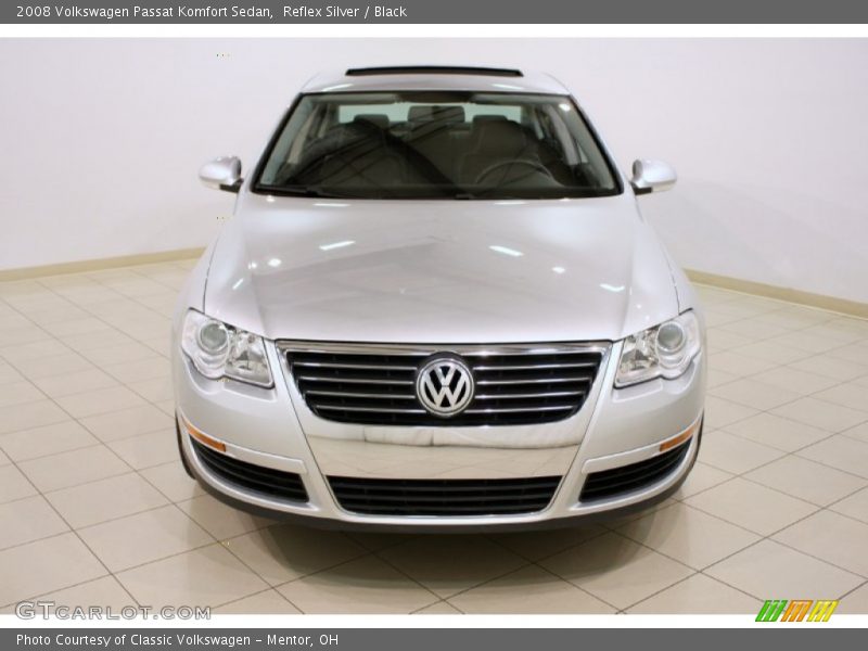 Reflex Silver / Black 2008 Volkswagen Passat Komfort Sedan