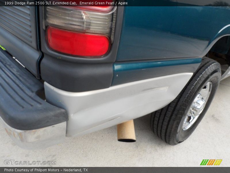 Emerald Green Pearl / Agate 1999 Dodge Ram 2500 SLT Extended Cab