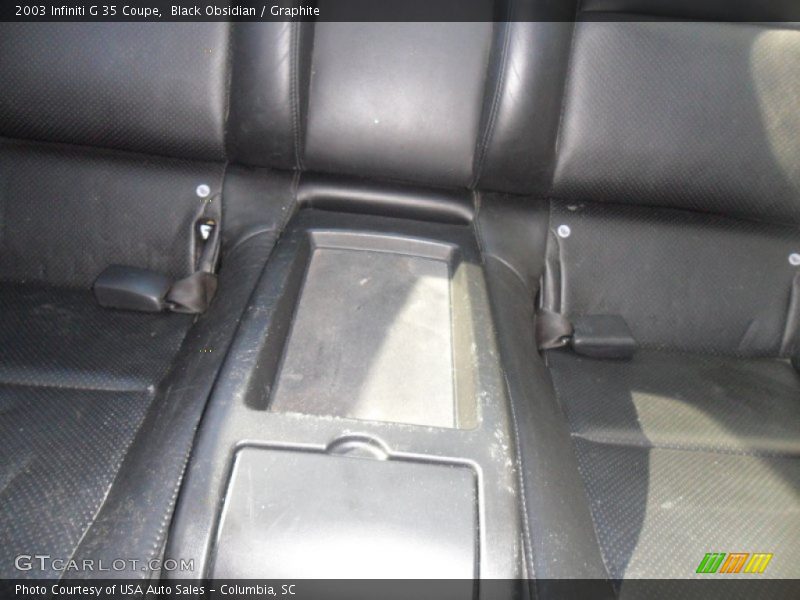Black Obsidian / Graphite 2003 Infiniti G 35 Coupe