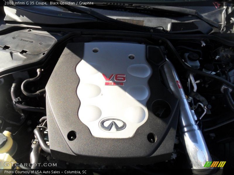 Black Obsidian / Graphite 2003 Infiniti G 35 Coupe