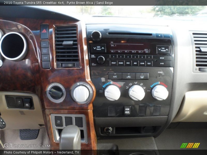 Pyrite Brown Mica / Sand Beige 2010 Toyota Tundra SR5 CrewMax 4x4