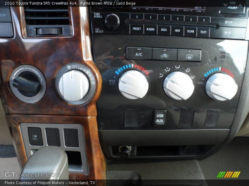 Pyrite Brown Mica / Sand Beige 2010 Toyota Tundra SR5 CrewMax 4x4