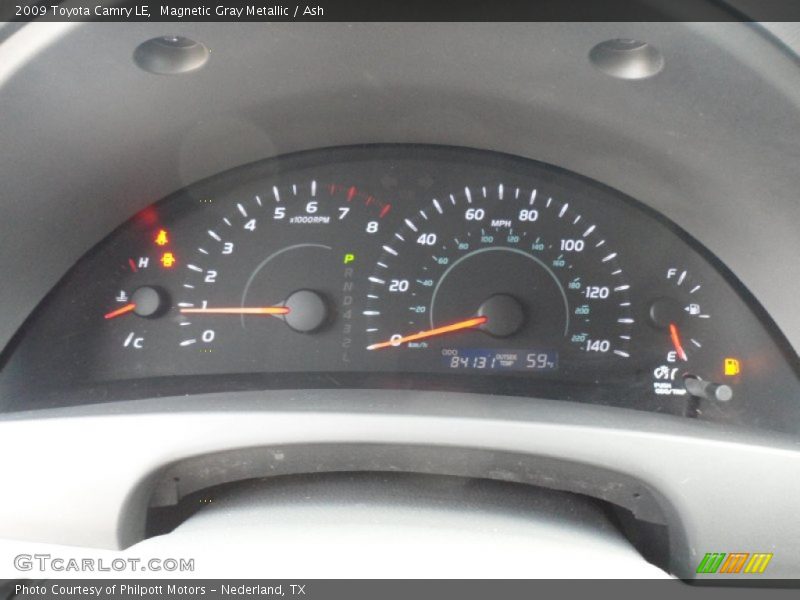 Magnetic Gray Metallic / Ash 2009 Toyota Camry LE
