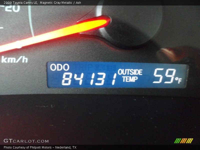 Magnetic Gray Metallic / Ash 2009 Toyota Camry LE