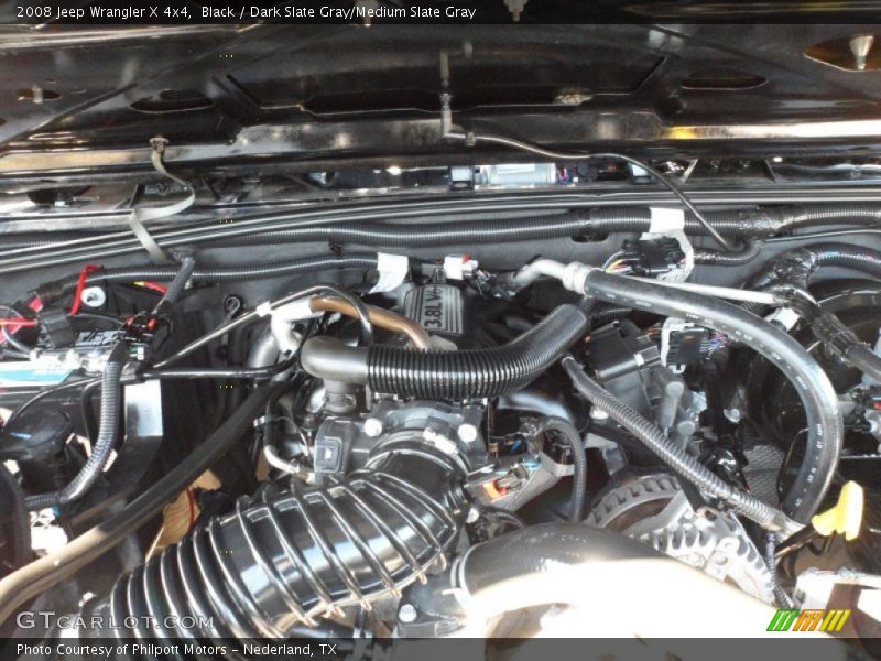 Black / Dark Slate Gray/Medium Slate Gray 2008 Jeep Wrangler X 4x4