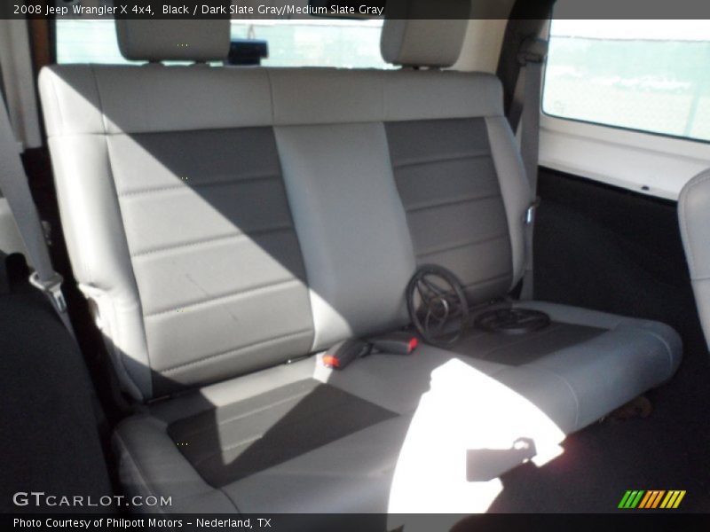 Black / Dark Slate Gray/Medium Slate Gray 2008 Jeep Wrangler X 4x4
