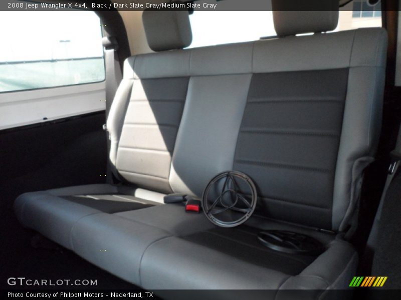 Black / Dark Slate Gray/Medium Slate Gray 2008 Jeep Wrangler X 4x4