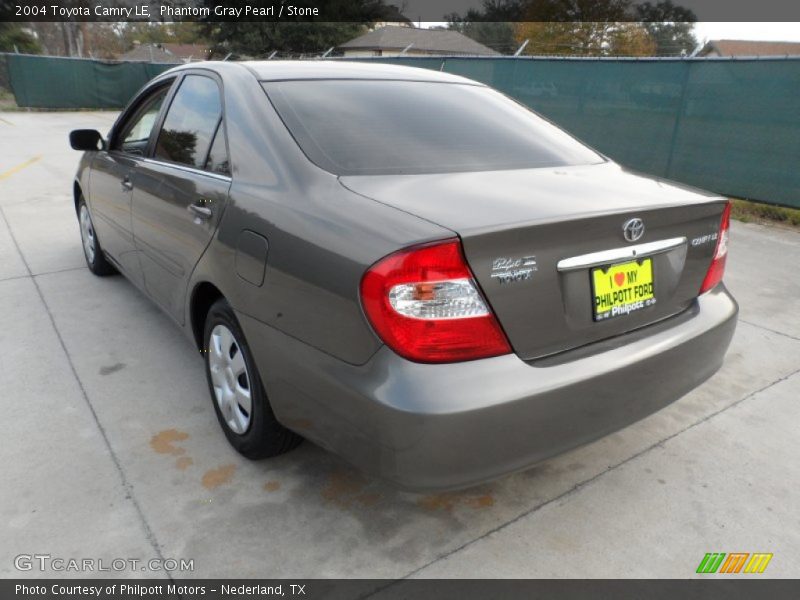 Phantom Gray Pearl / Stone 2004 Toyota Camry LE