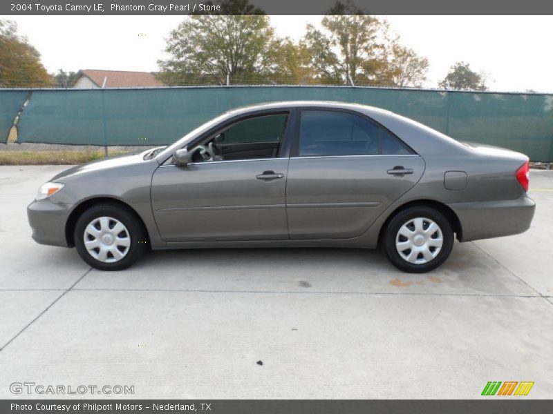 Phantom Gray Pearl / Stone 2004 Toyota Camry LE