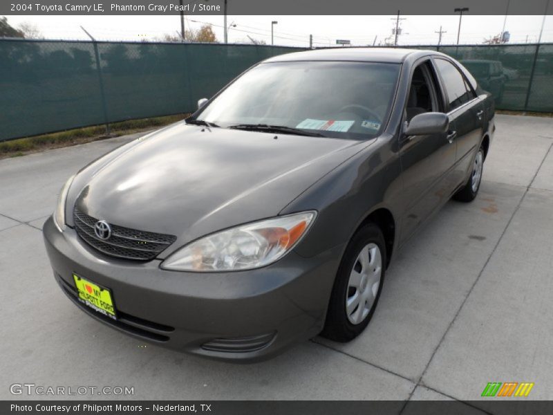 Phantom Gray Pearl / Stone 2004 Toyota Camry LE