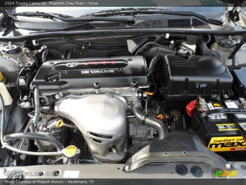 Phantom Gray Pearl / Stone 2004 Toyota Camry LE