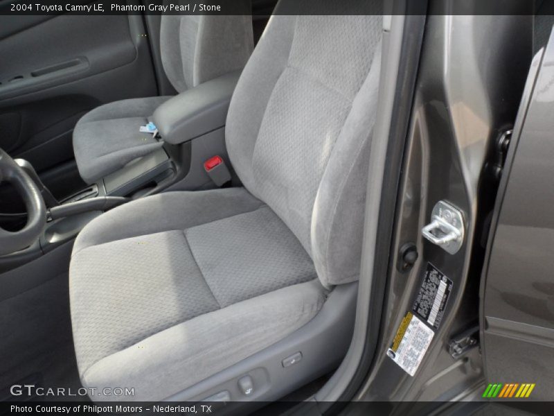 Phantom Gray Pearl / Stone 2004 Toyota Camry LE