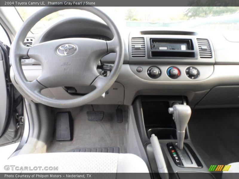 Phantom Gray Pearl / Stone 2004 Toyota Camry LE