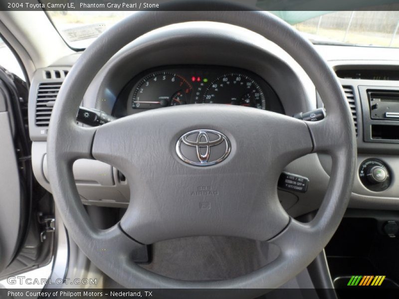 Phantom Gray Pearl / Stone 2004 Toyota Camry LE