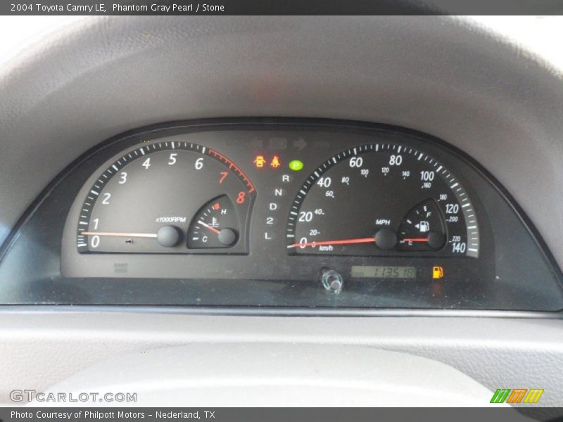 Phantom Gray Pearl / Stone 2004 Toyota Camry LE