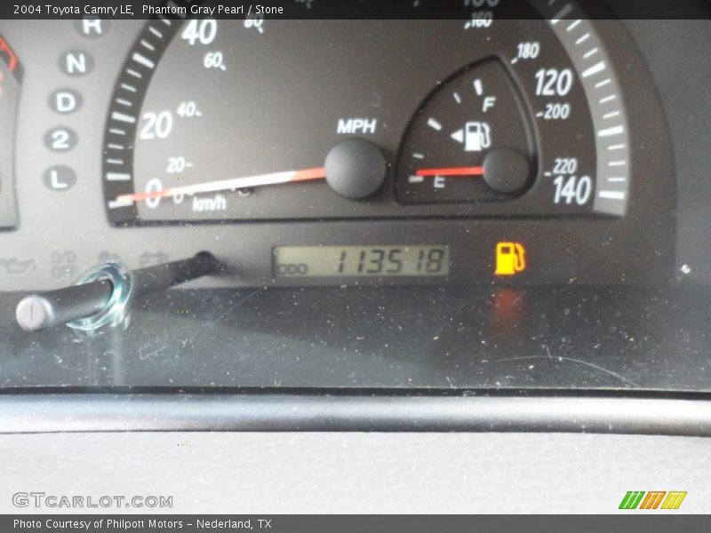 Phantom Gray Pearl / Stone 2004 Toyota Camry LE