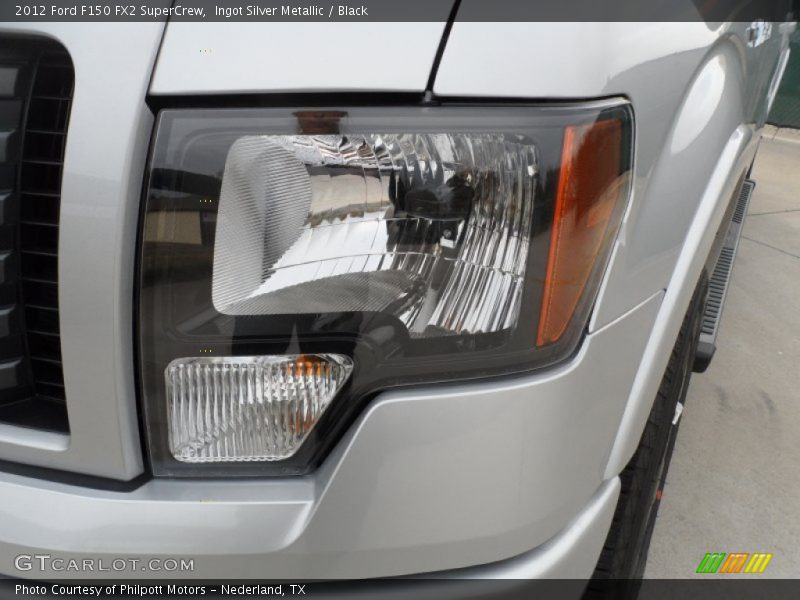 Ingot Silver Metallic / Black 2012 Ford F150 FX2 SuperCrew