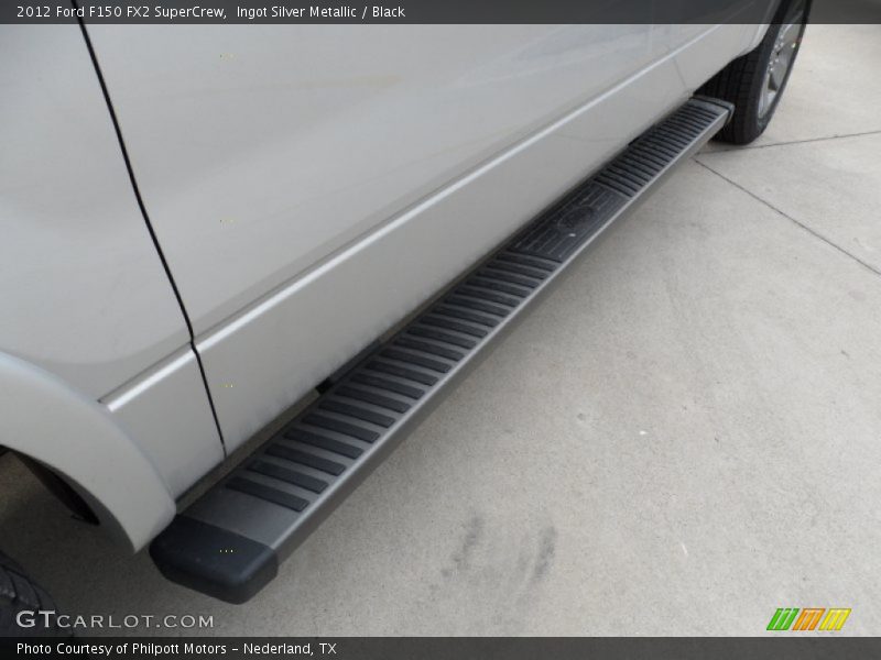 Ingot Silver Metallic / Black 2012 Ford F150 FX2 SuperCrew