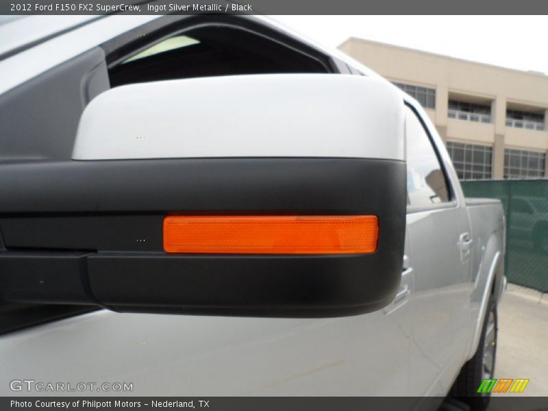 Ingot Silver Metallic / Black 2012 Ford F150 FX2 SuperCrew