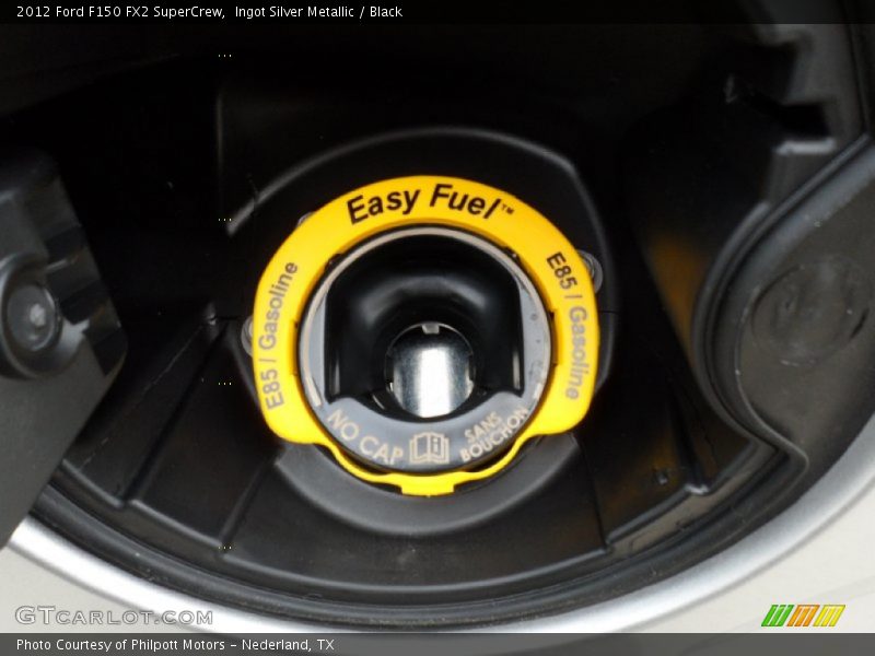 Ingot Silver Metallic / Black 2012 Ford F150 FX2 SuperCrew