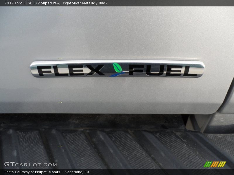 Ingot Silver Metallic / Black 2012 Ford F150 FX2 SuperCrew