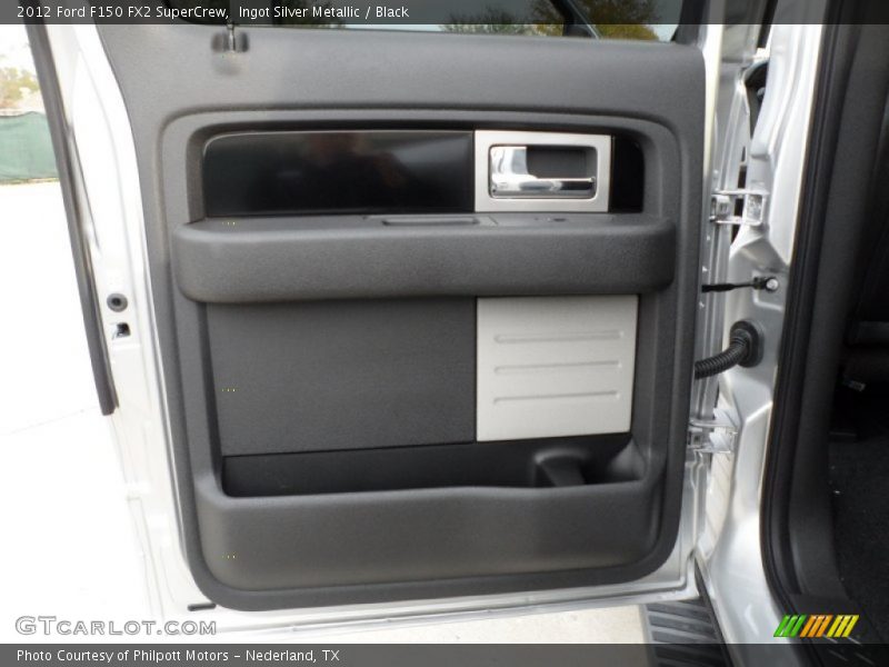 Ingot Silver Metallic / Black 2012 Ford F150 FX2 SuperCrew