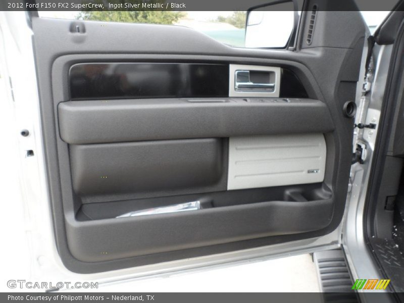 Ingot Silver Metallic / Black 2012 Ford F150 FX2 SuperCrew