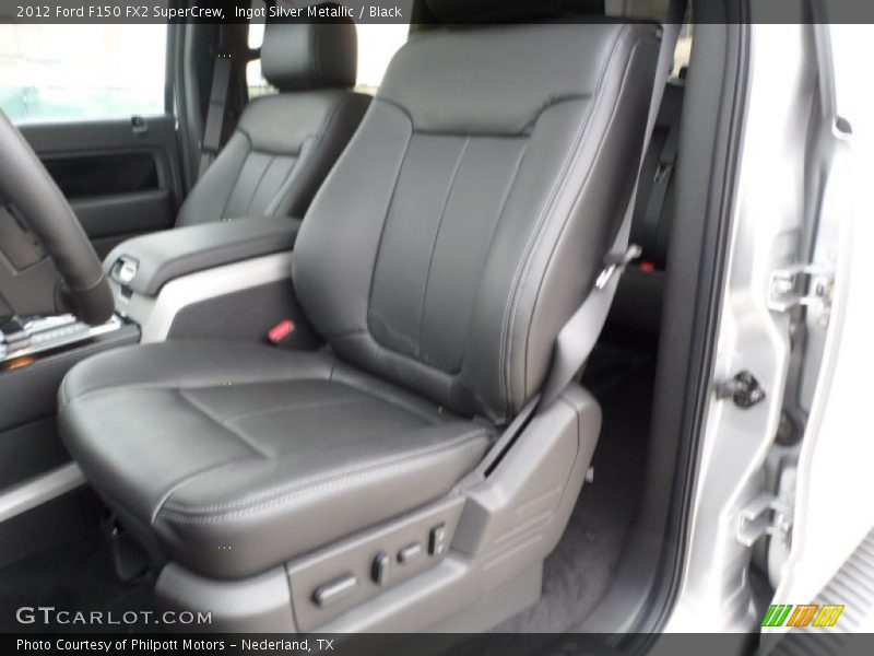 Ingot Silver Metallic / Black 2012 Ford F150 FX2 SuperCrew
