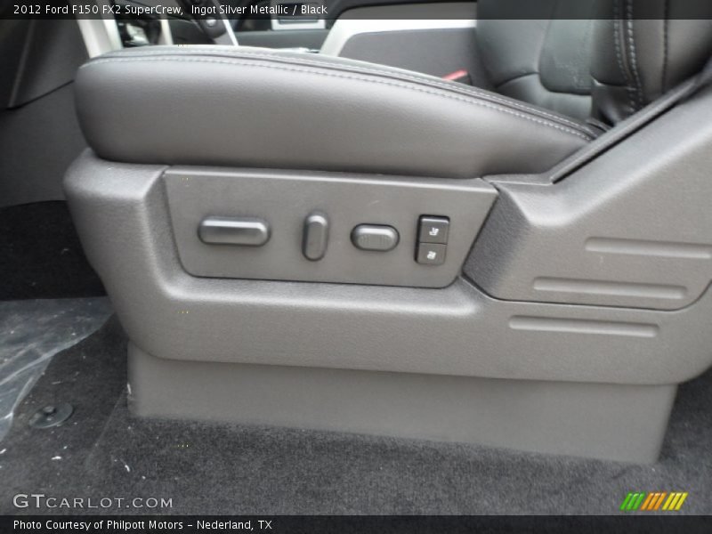 Ingot Silver Metallic / Black 2012 Ford F150 FX2 SuperCrew