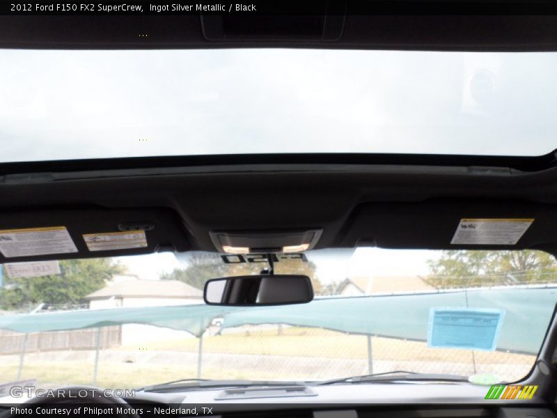 Ingot Silver Metallic / Black 2012 Ford F150 FX2 SuperCrew