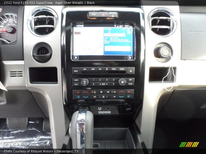 Ingot Silver Metallic / Black 2012 Ford F150 FX2 SuperCrew