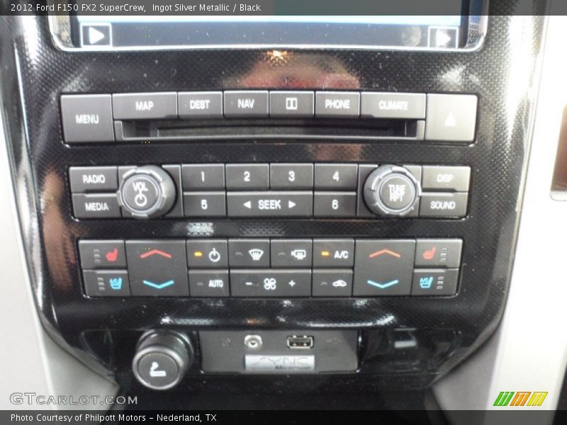 Ingot Silver Metallic / Black 2012 Ford F150 FX2 SuperCrew