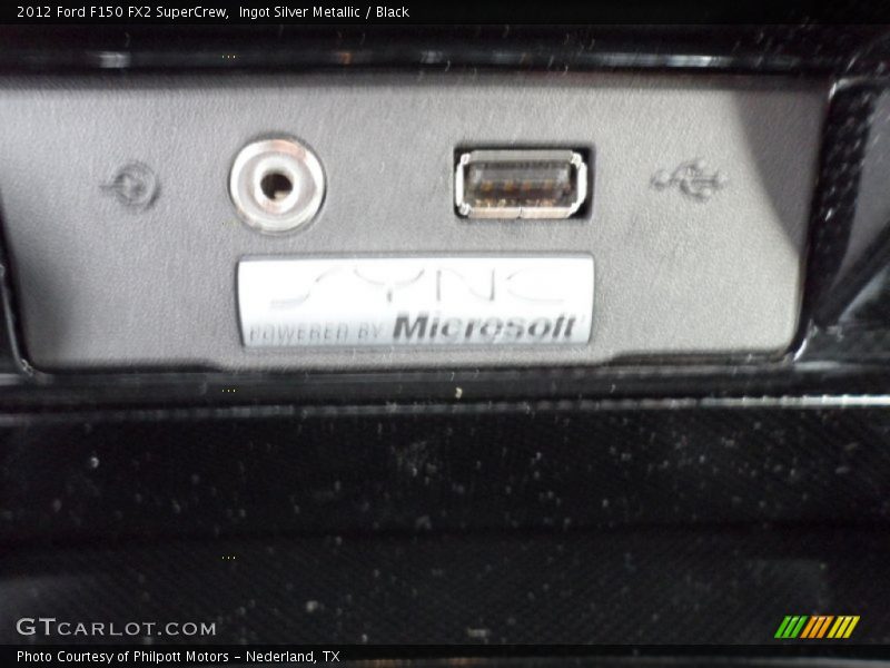 Ingot Silver Metallic / Black 2012 Ford F150 FX2 SuperCrew
