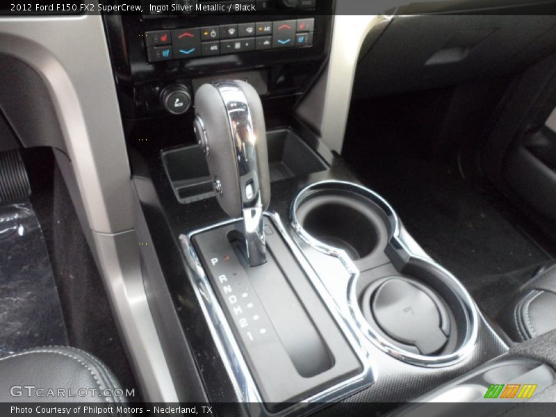 Ingot Silver Metallic / Black 2012 Ford F150 FX2 SuperCrew