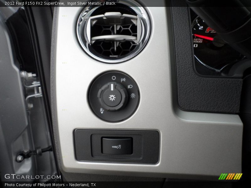 Ingot Silver Metallic / Black 2012 Ford F150 FX2 SuperCrew