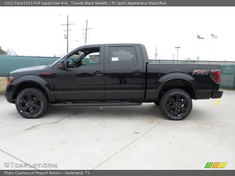  2012 F150 FX4 SuperCrew 4x4 Tuxedo Black Metallic