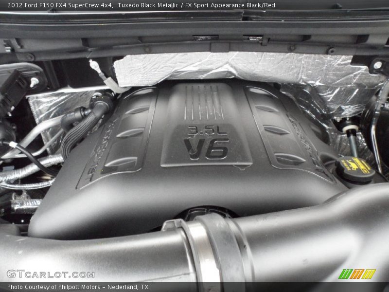  2012 F150 FX4 SuperCrew 4x4 Engine - 3.5 Liter EcoBoost DI Turbocharged DOHC 24-Valve Ti-VCT V6