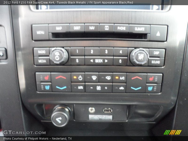 Controls of 2012 F150 FX4 SuperCrew 4x4