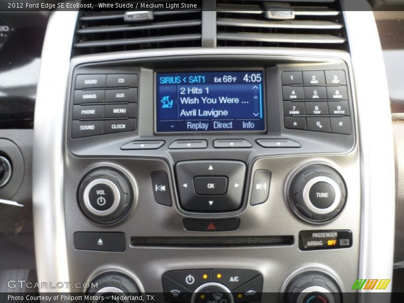 Controls of 2012 Edge SE EcoBoost