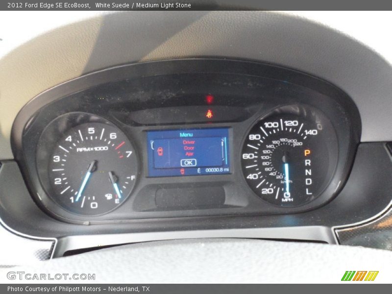  2012 Edge SE EcoBoost SE EcoBoost Gauges