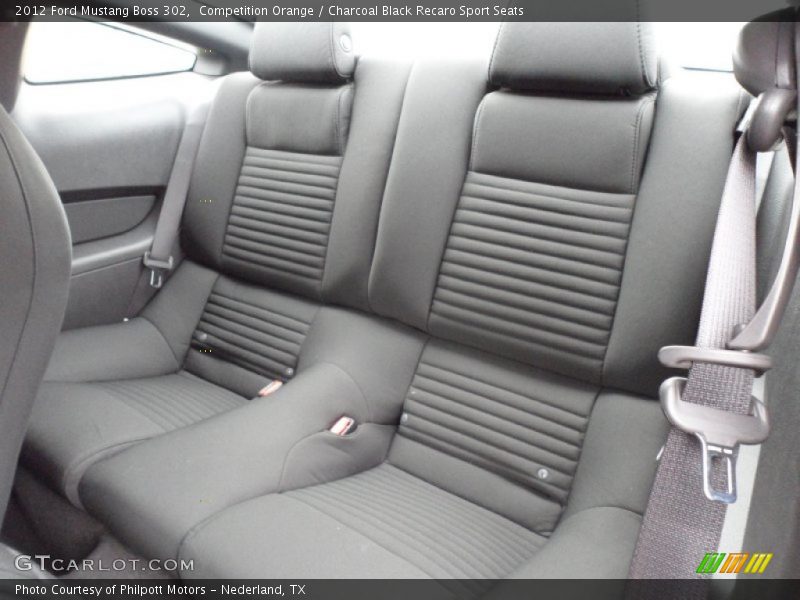 2012 Mustang Boss 302 Charcoal Black Recaro Sport Seats Interior