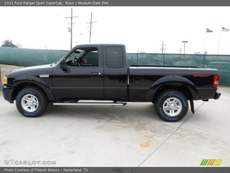  2011 Ranger Sport SuperCab Black