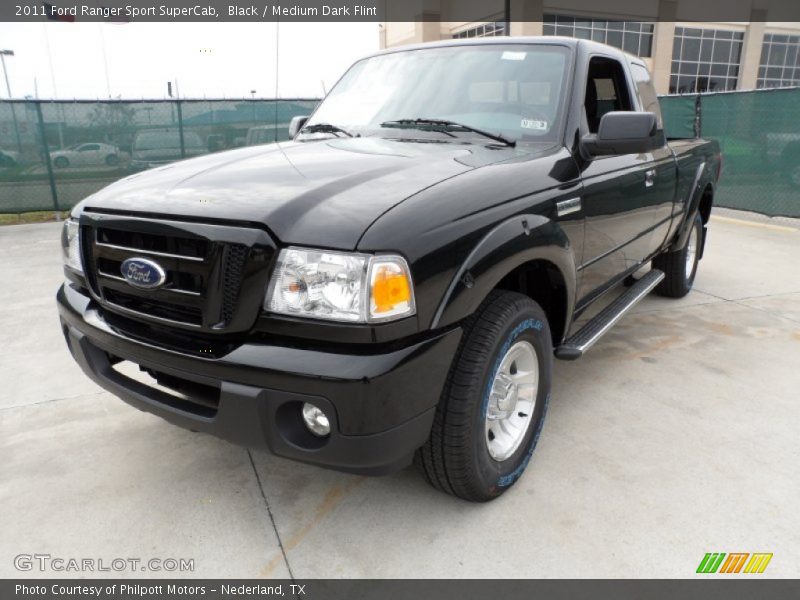 Front 3/4 View of 2011 Ranger Sport SuperCab